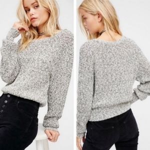 Free People Electric City Marled Sweater